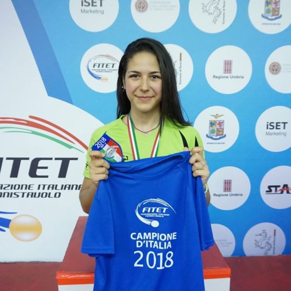 Jamila Laurenti vincitrice titolo singolare Juniores 2018