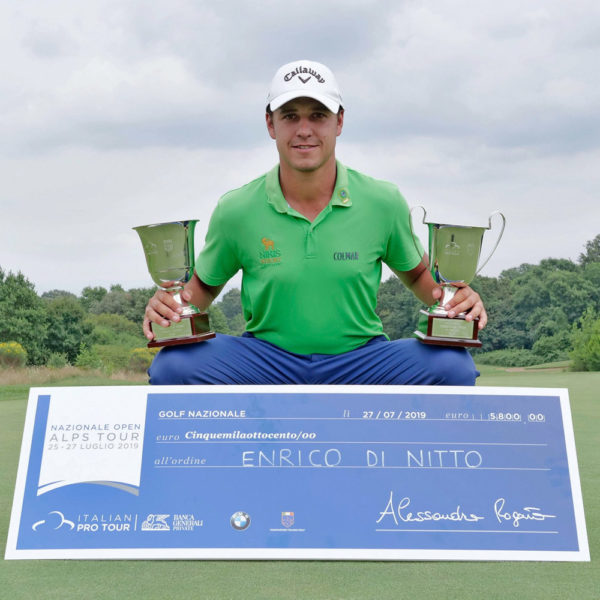 Di Nitto trionfa nel Nazionale Open di golf contro Amor e Weinhandl